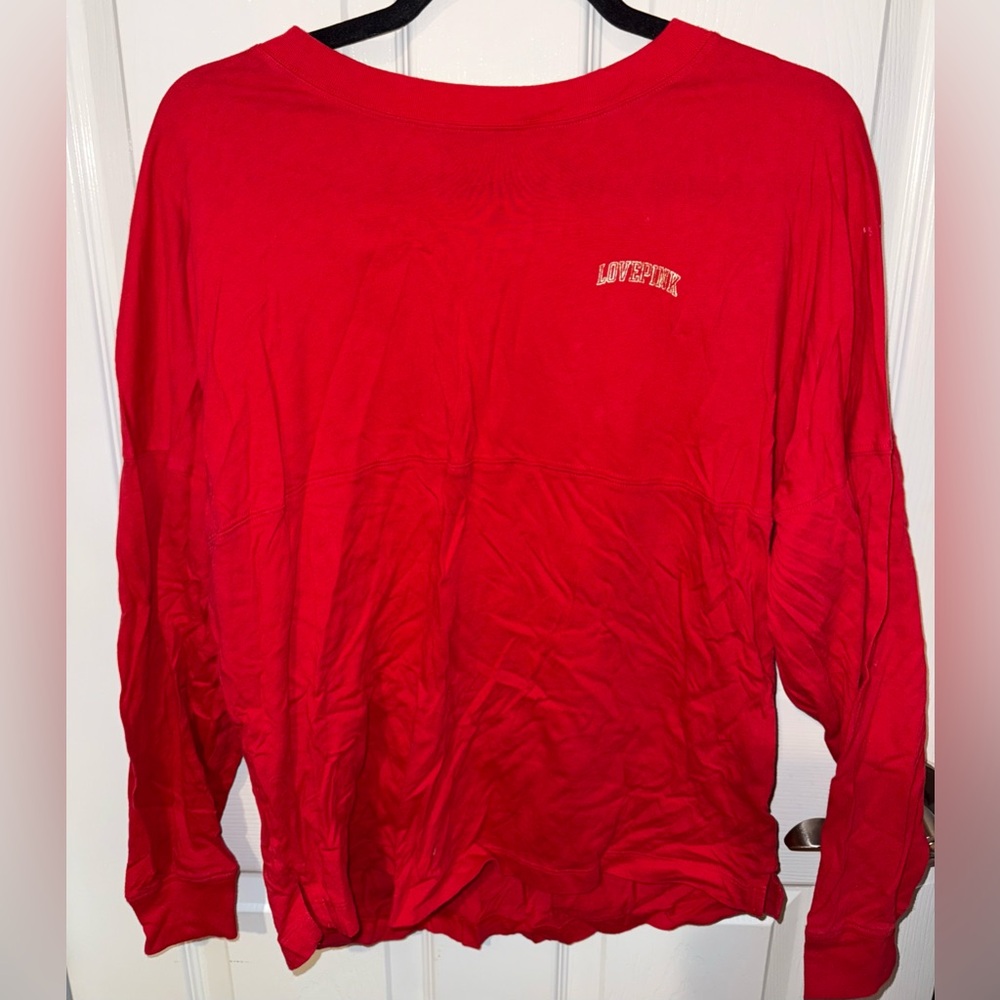 Red Long-Sleeve Women’s Shirt - PINK Victoria's Secret